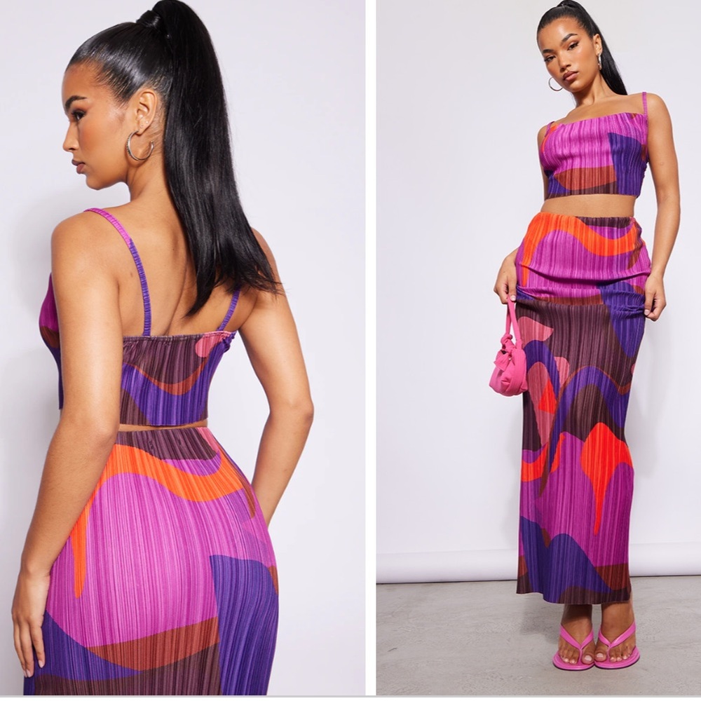 Prettylittlething skirt set